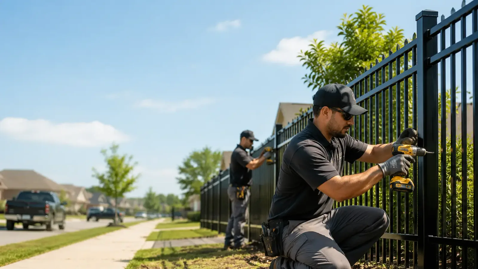 Metal Fence Installation in Warfield, VA